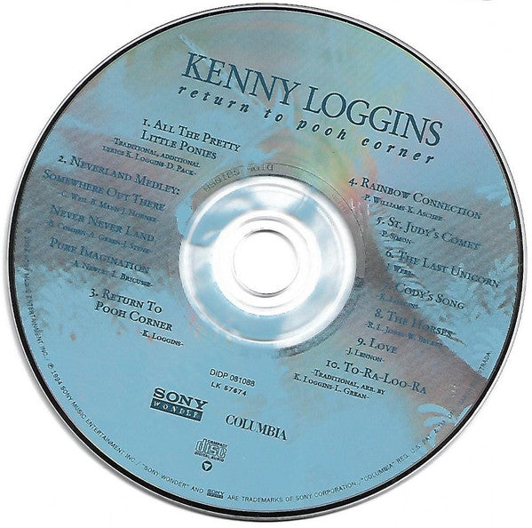 Kenny Loggins : Return To Pooh Corner (CD, Album, RP, Son)