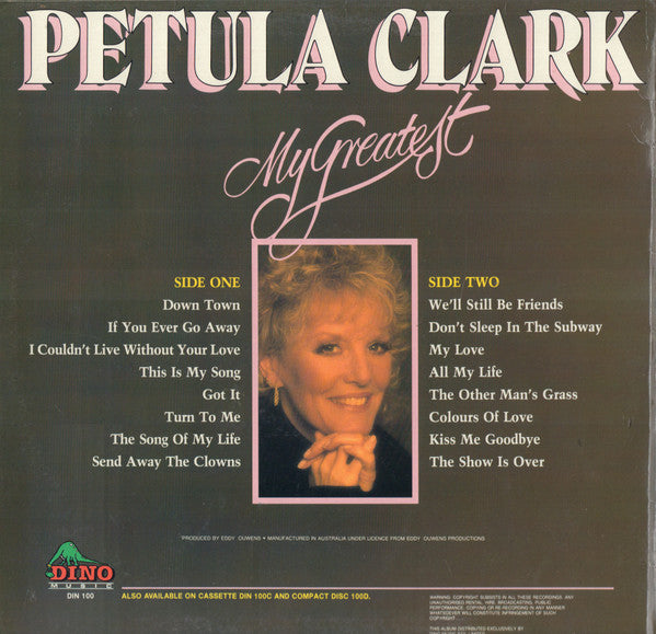 Petula Clark : My Greatest (LP)