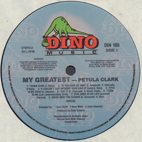 Petula Clark : My Greatest (LP)