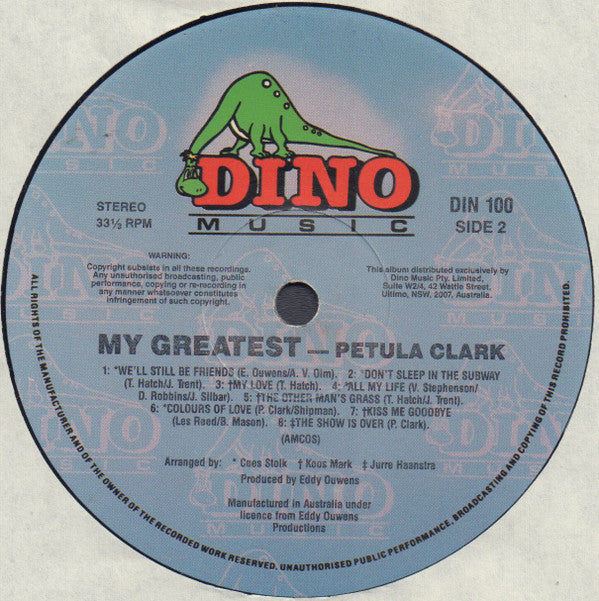 Petula Clark : My Greatest (LP)