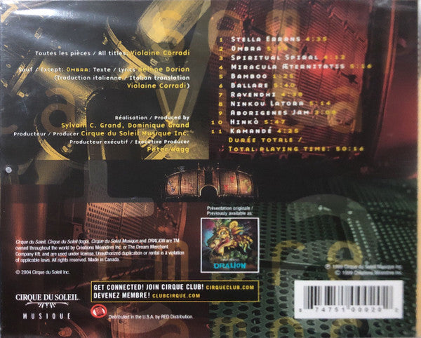 Cirque Du Soleil : Dralion (CD, Album, RE)