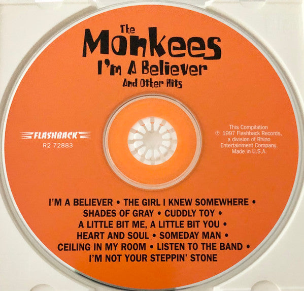 The Monkees : I'm A Believer And Other Hits (CD, Comp, RE)