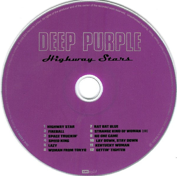 Deep Purple : Highway Stars (CD, Comp)