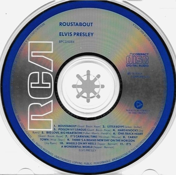Elvis Presley : Roustabout (CD, Album)