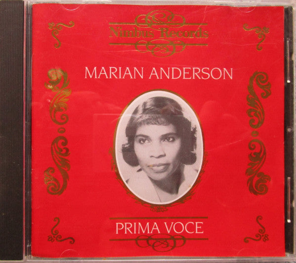 Marian Anderson : Prima Voce (CD, Album, Comp, Mono)