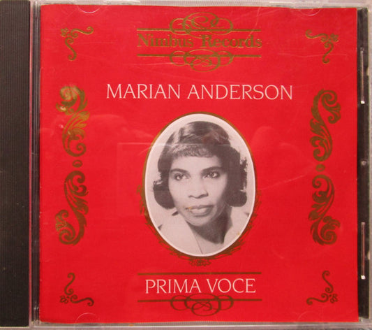 Marian Anderson : Prima Voce (CD, Album, Comp, Mono)
