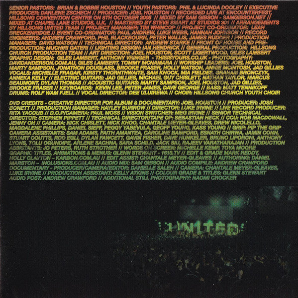 Hillsong United : United We Stand (CD, Album + DVD)
