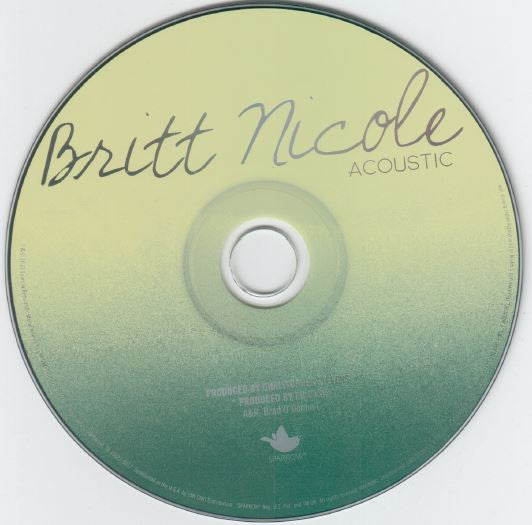 Britt Nicole : Acoustic (CD, EP)