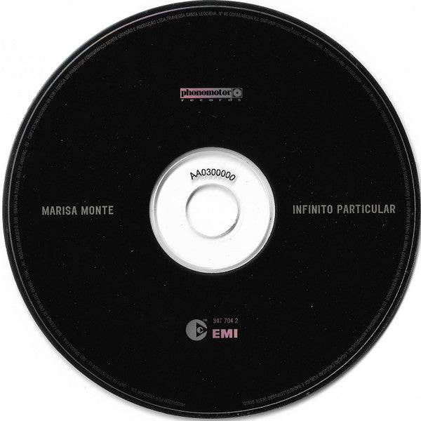 Marisa Monte : Infinito Particular (CD, Album, Copy Prot., AA)