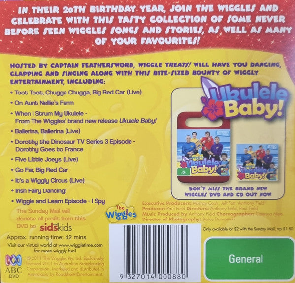 The Wiggles : Wiggle Treats! (DVD, Comp)