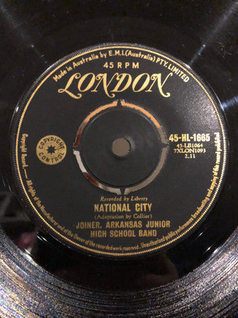 Joiner, Arkansas Junior High School Band : National City (7", Single)