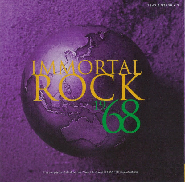 Various : Immortal Rock 1968 (CD, Comp)