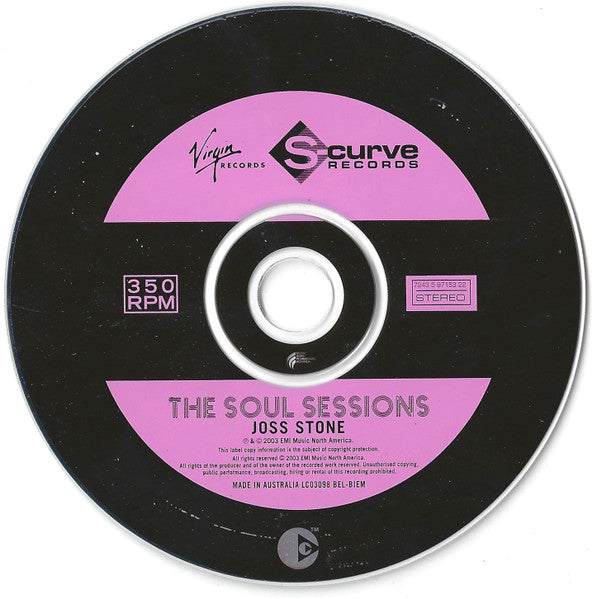 Joss Stone : The Soul Sessions (CD, Album, Copy Prot.)