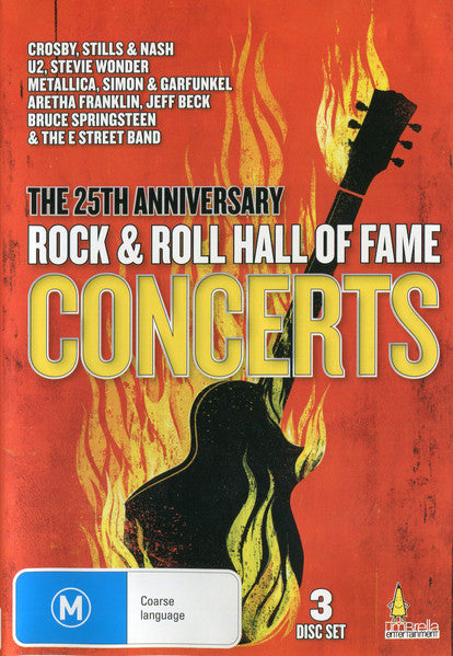 Various : The 25th Anniversary Rock & Roll Hall Of Fame Concerts (3xDVD-V, Multichannel, NTSC)