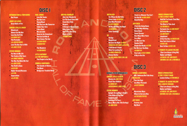 Various : The 25th Anniversary Rock & Roll Hall Of Fame Concerts (3xDVD-V, Multichannel, NTSC)