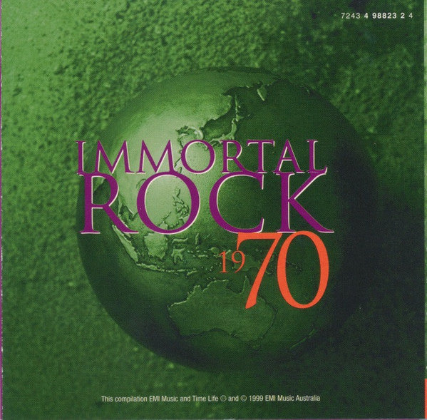 Various : Immortal Rock 1970 (CD, Comp)