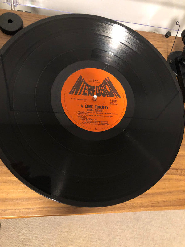 Donna Summer : A Love Trilogy (LP, Album)