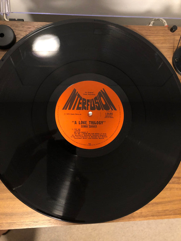 Donna Summer : A Love Trilogy (LP, Album)
