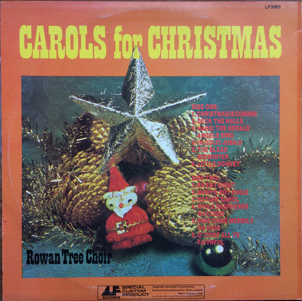 The Rowantree Choir : Carols For Christmas (LP)