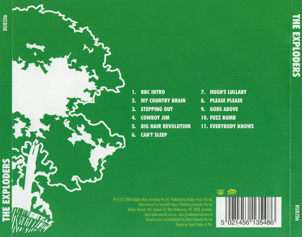 The Exploders : The Exploders (CD, Album)