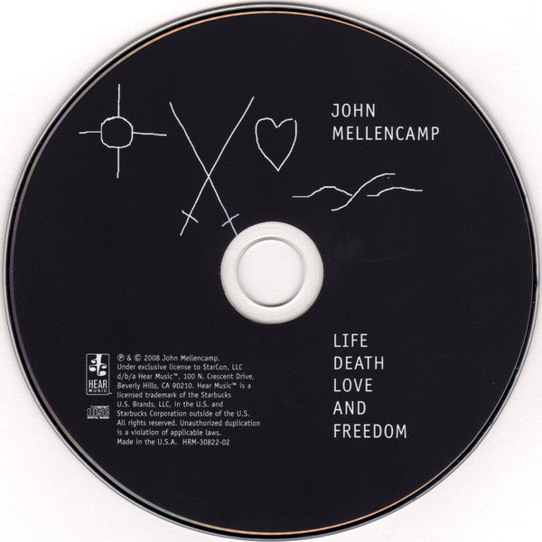 John Mellencamp* : Life Death Love And Freedom (CD + DVD + Album)