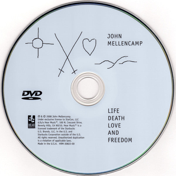 John Mellencamp* : Life Death Love And Freedom (CD + DVD + Album)