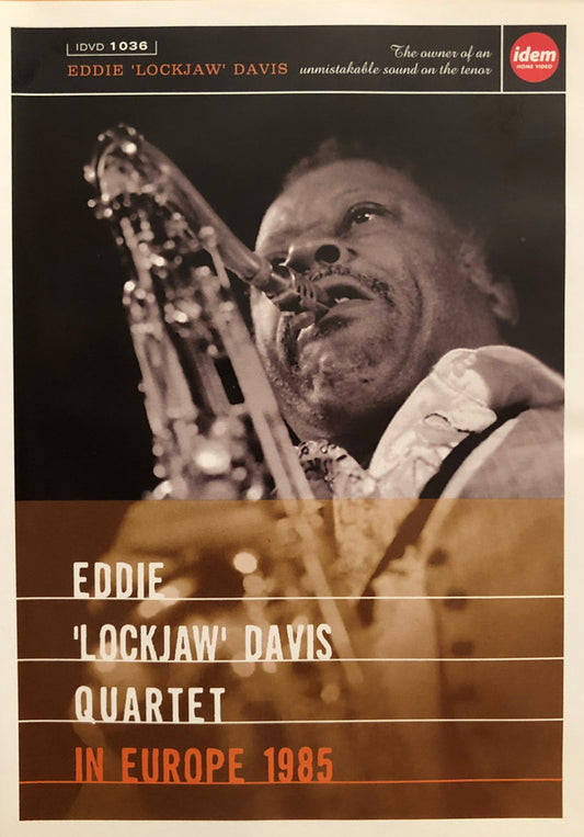 Eddie Lockjaw Davis Quartet : In Europe 1985 (DVD-V, PAL)