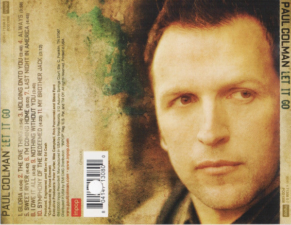 Paul Colman : Let It Go (CD, Album)