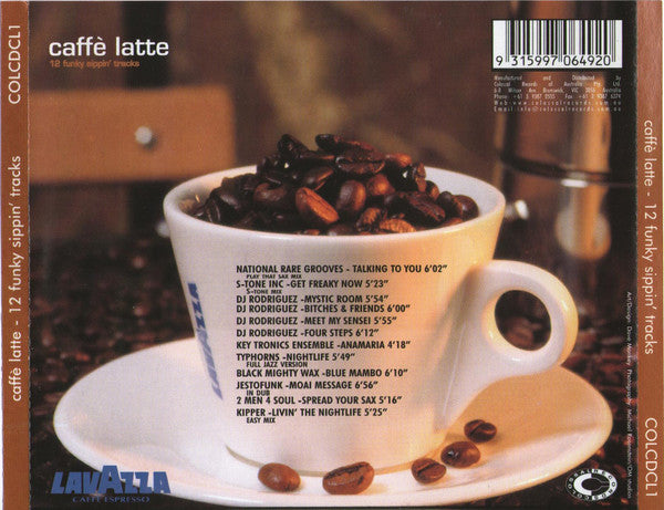 Various : Caffè Latte - 12 Funky Sippin' Tracks (CD, Comp)