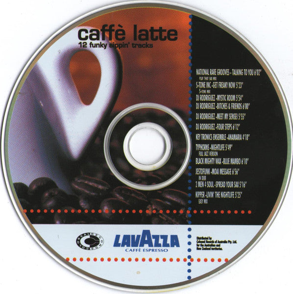 Various : Caffè Latte - 12 Funky Sippin' Tracks (CD, Comp)