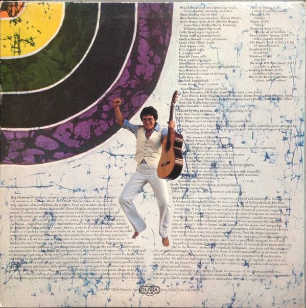 Meg Christian : Face The Music (LP, Album)