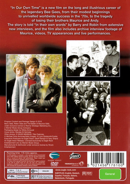 Bee Gees : In Our Own Time (DVD-V, PAL, DTS)