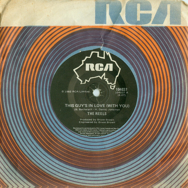The Reels : This Guy's In Love (With You...) (7", Single)