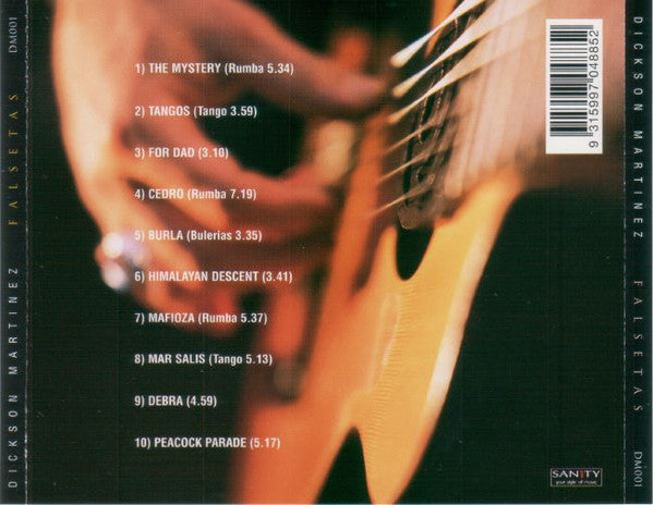 Dickson Martinez : Flamenco Falsetas (CD, Album)