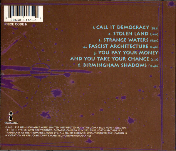 Bruce Cockburn : You Pay Your Money And You Take Your Chance (CD, Album)