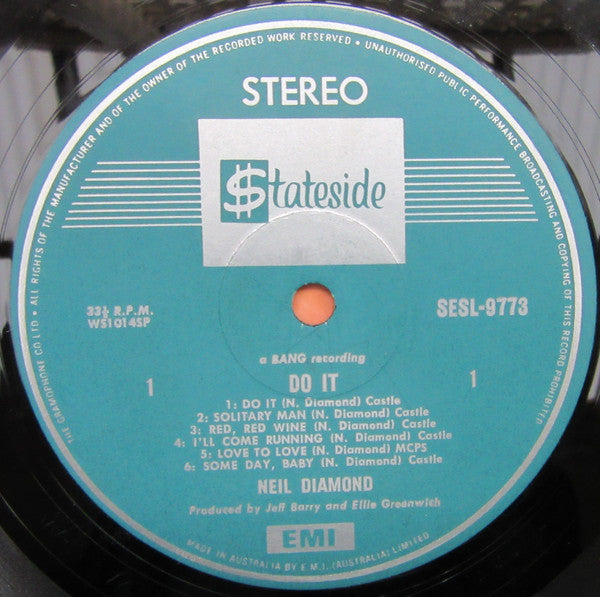 Neil Diamond : Do It! (LP, Comp)