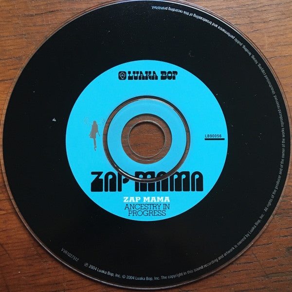 Zap Mama : Ancestry In Progress (CD, Album)