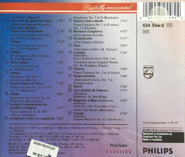 Various : Insignia Repertoire Sampler (The Essential Guide To Classics) (CD, Comp, Smplr)