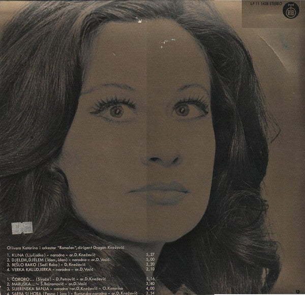 Olivera* : Ciganske Pesme (LP, Album)