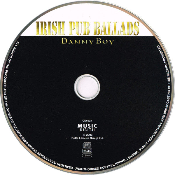 Various : Irish Pub Ballads - Danny Boy (CD, Comp, RE)