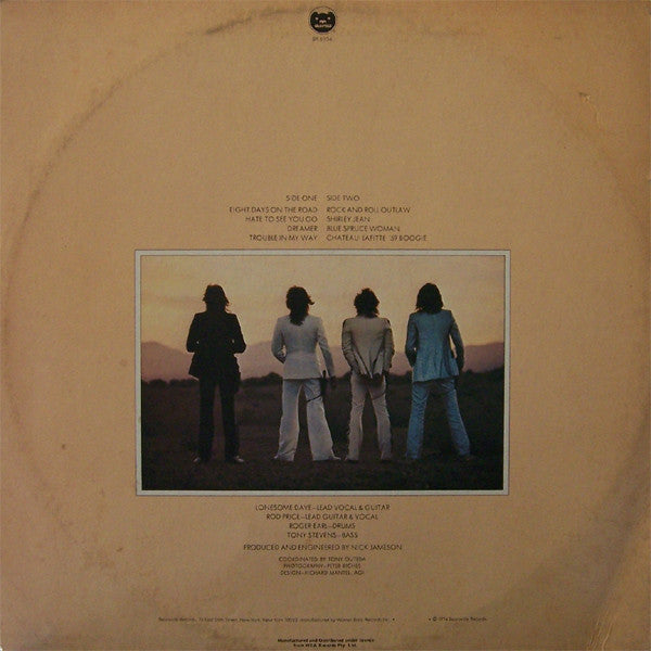 Foghat : Rock And Roll Outlaws (LP, Album)