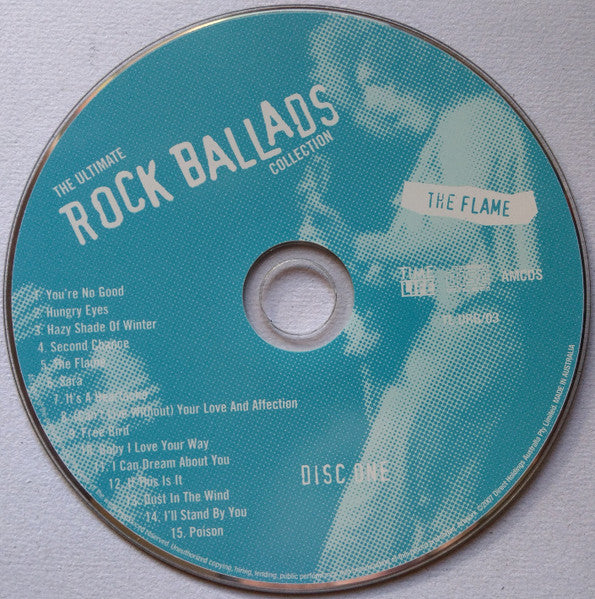 Various : The Ultimate Rock Ballads Collection - The Flame (2xCD, Comp)