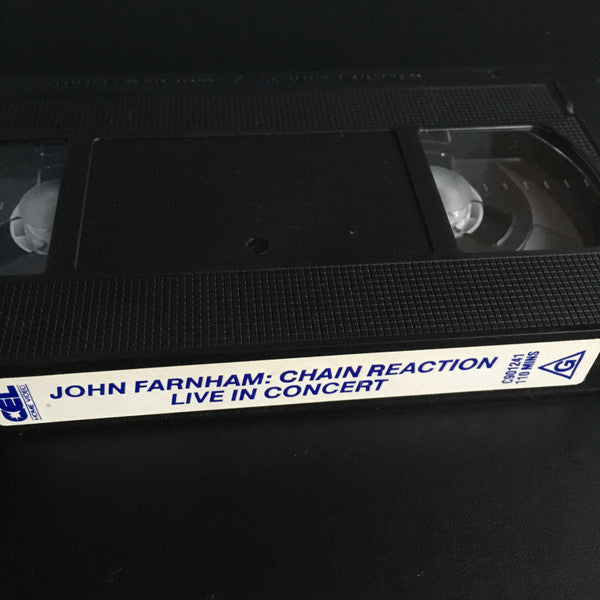 John Farnham : Chain Reaction: Live In Concert (VHS, PAL)