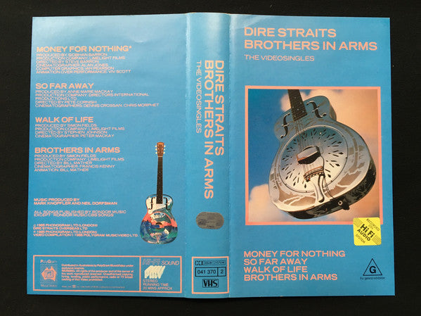 Dire Straits : Brothers In Arms (The Videosingles) (VHS, Comp, PAL)