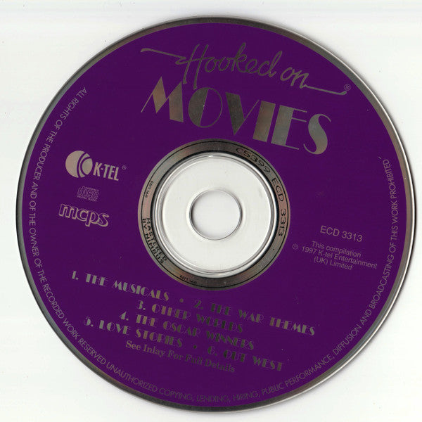 Paul Brooks (2) : Hooked On Movies (50 Non-Stop Great Movie Themes) (CD, Comp)