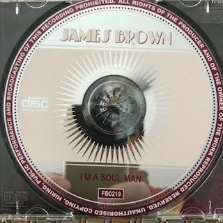 James Brown : I'm A Soul Man (CD, Comp)
