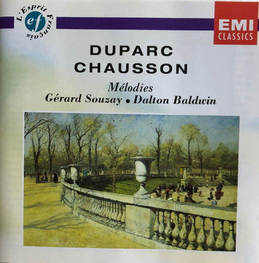 Henri Duparc, Ernest Chausson : Melodies (CD, Comp, RE, RM)