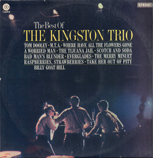 Kingston Trio : The Best Of The Kingston Trio (LP, Comp, RE)