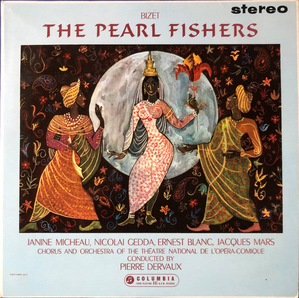 Bizet* - Chorus* And Orchestra Of The Théâtre National De L'Opéra-Comique, Paris* Conducted Pierre Dervaux (2) : The Pearl Fishers (LP, Album + LP, Album)