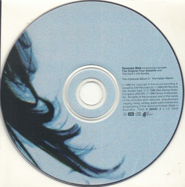 Vanessa-Mae : The Original Four Seasons And The Devil's Trill Sonata (CD, Album)